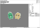 Chibi 02 Embroidery File 6 sizes