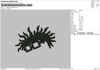 Rugats Silhouette Embroidery File 4 size