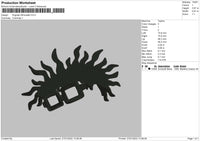 Rugats Silhouette Embroidery File 4 size