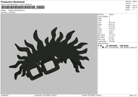 Rugats Silhouette Embroidery File 4 size