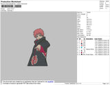 Sasori Embroidery File 4 size