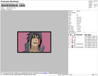 Sasusakuina Embroidery File 4 size