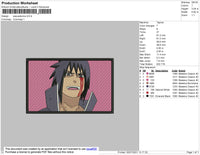 Sasusakuina Embroidery File 4 size