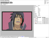 Sasusakuina Embroidery File 4 size