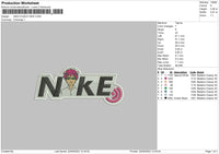 Saiki Kusuo Nike Embroidery File 5 sizes
