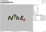 Saiki Kusuo Nike Embroidery File 5 sizes