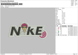 Saiki Kusuo Nike Embroidery File 5 sizes