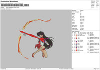 Sailormars Arrow Embroidery File 4 size