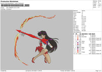 Sailormars Arrow Embroidery File 4 size