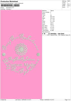 Saleena Embroidery File 6 sizes
