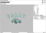 Sally0812 Embroidery File 6 sizes