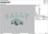 Sally0812 Embroidery File 6 sizes