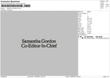 Samantha Gordon Embroidery File 4 size