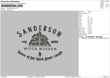 Sanderson Emboidery File 6 sizes