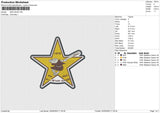 SAN DIEGO Embroidery File 6 size