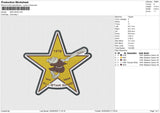 SAN DIEGO Embroidery File 6 size