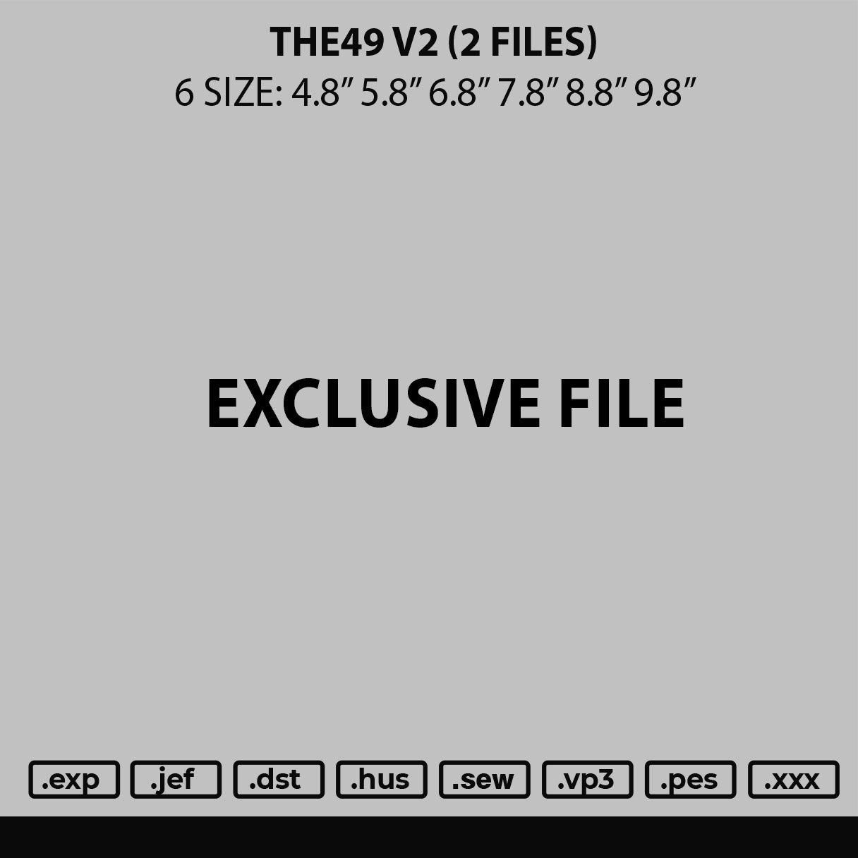 The49 V2 Embroidery 2 Files