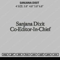 Sanjana Dixit Embroidery File 4 size