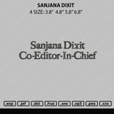 Sanjana Dixit Embroidery File 4 size