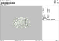 Santafe Klan Embroidery File 4 size