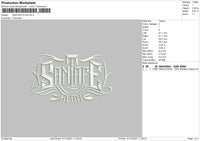 Santafe Klan Embroidery File 4 size