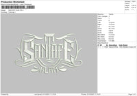 Santafe Klan Embroidery File 4 size