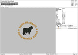 Santacircle V2 Embroidery File 6 sizes