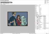 Sarada Uchiha Embroidery File 4 size