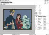Sarada Uchiha Embroidery File 4 size