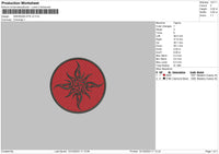 Saringan Eye V3 Embroidery File 6 sizes