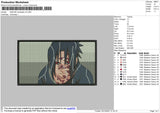 Sasuke Rectangle V5 Embroidery File 4 size