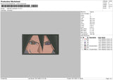 Sasuke Rectangle V4 Embroidery File 4 size