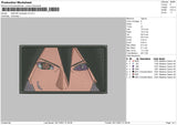 Sasuke Rectangle V4 Embroidery File 4 size