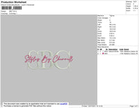 SBC Embroidery File 4 size
