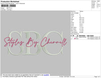 SBC Embroidery File 4 size