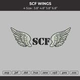 SCF Embroidery File 5 size