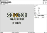 Kwesitext Embroidery File 6 sizes