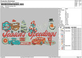 Seasontext 0512 Embroidery File 6 sizes