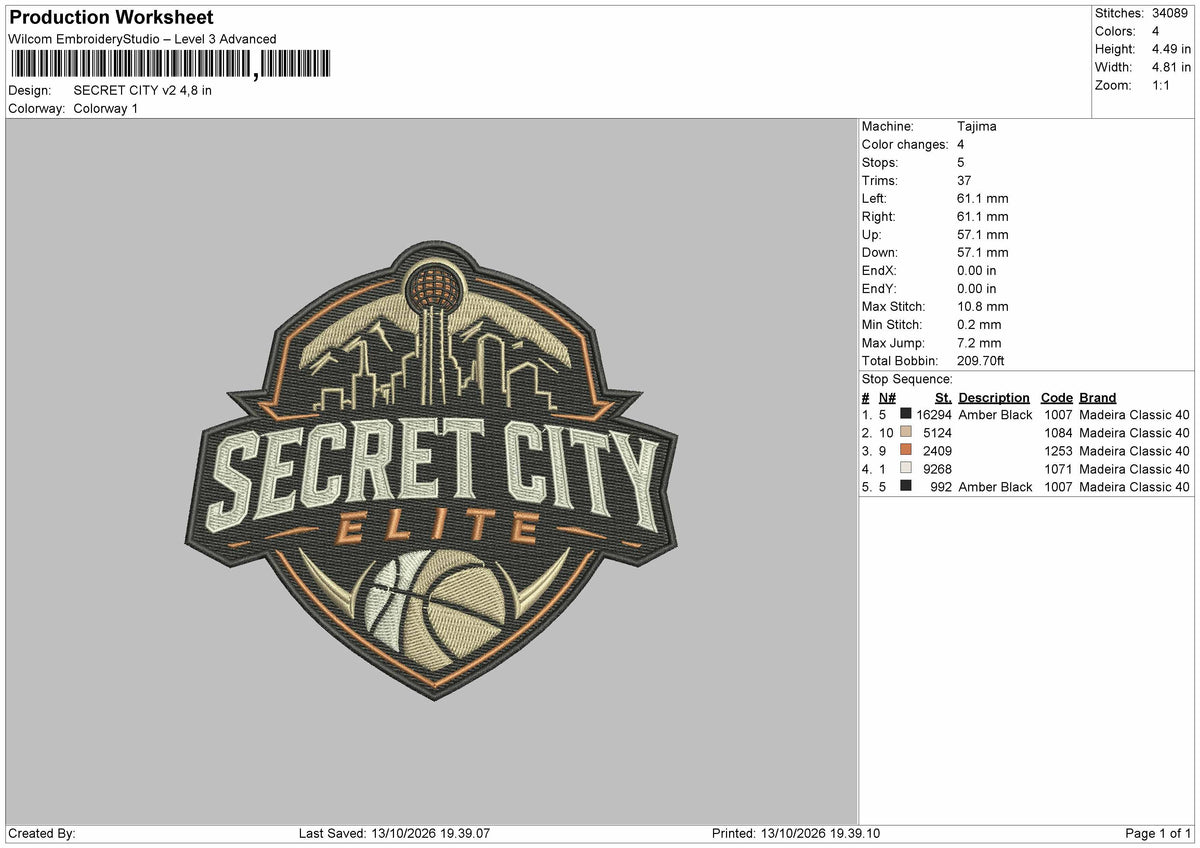 Secret Text V1 v2 Embroidery Machine Design 2 Files