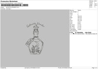 Selenite Wonder Embroidery File 6 sizes