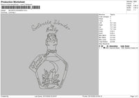 Selenite Wonder Embroidery File 6 sizes