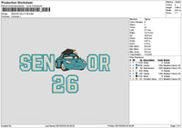 Sally26 02 Embroidery File 6 sizes