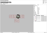 Hk 25 Embroidery File 6 sizes