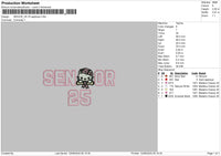 Hk 25 App Embroidery File 6 sizes