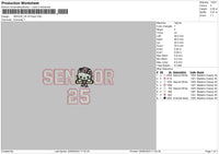 Hk 25 Embroidery File 6 sizes