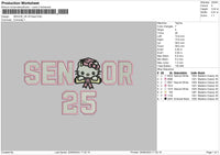 Hk 25 Embroidery File 6 sizes