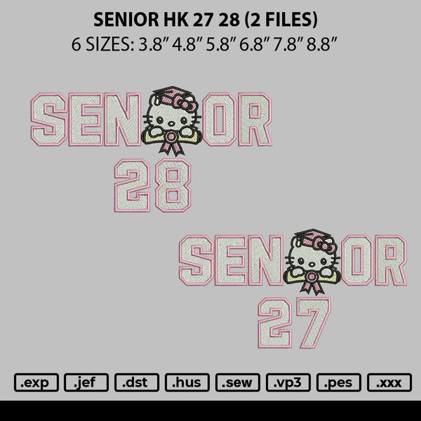 Senior Hk 27 28 Embroidery 2 Files