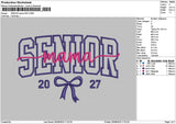 Seniormama 27 Embroidery File 6 sizes