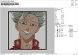 Seven Deadly Embroidery File 4 size