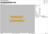 Sewberry Text Embroidery File 6 sizes